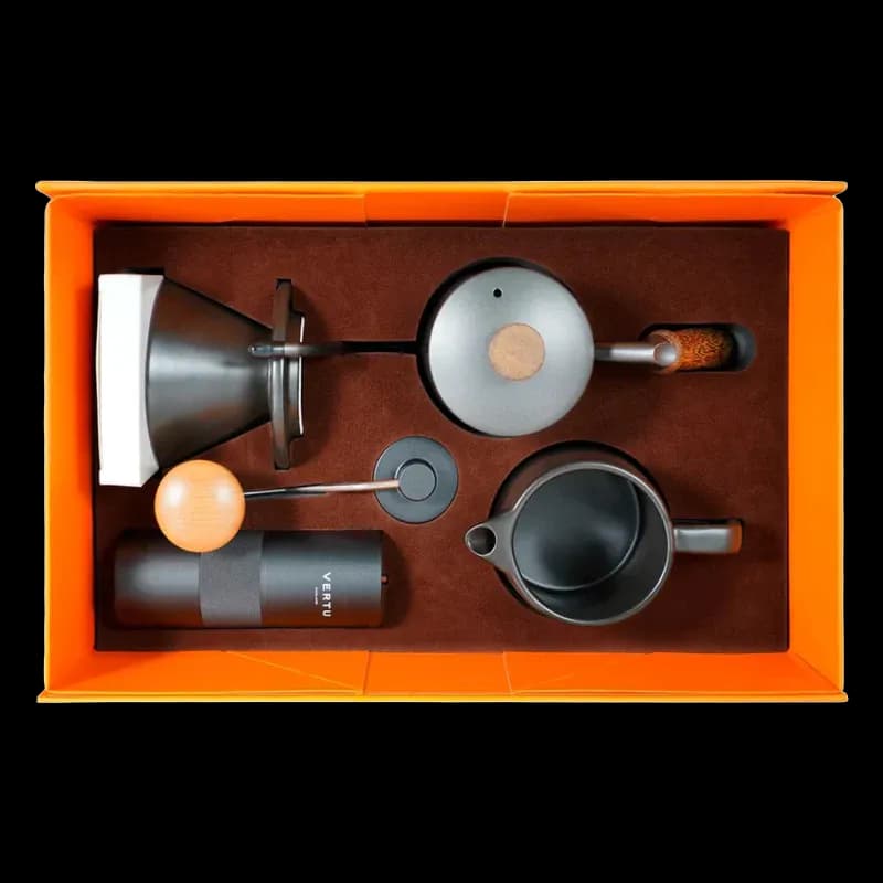 Portable Pour Over Coffee Maker Set Gift Box / Подарочный Набор Переносная Кофеварка