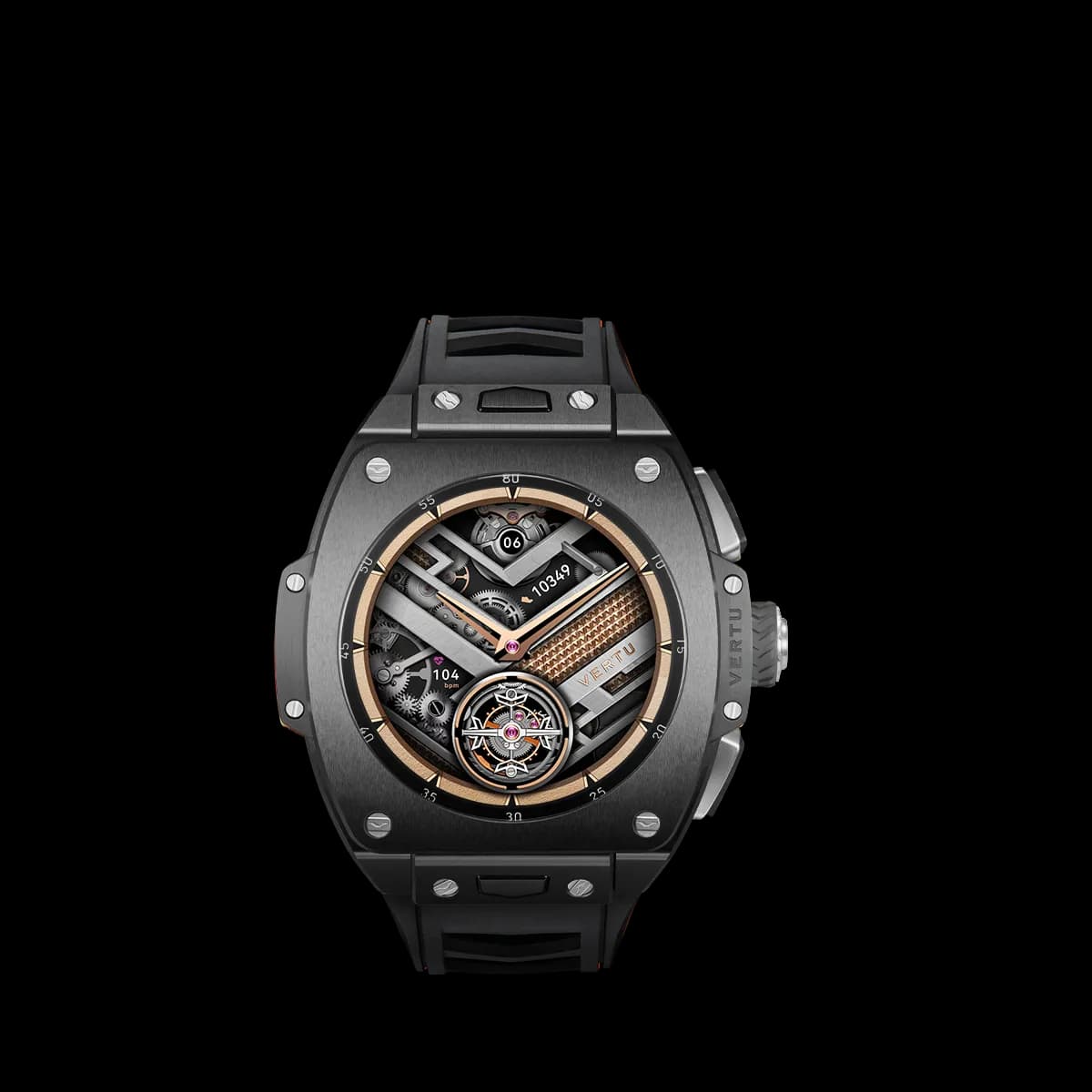Vertu Grand Watch – Black Ceramic / Черная Керамика