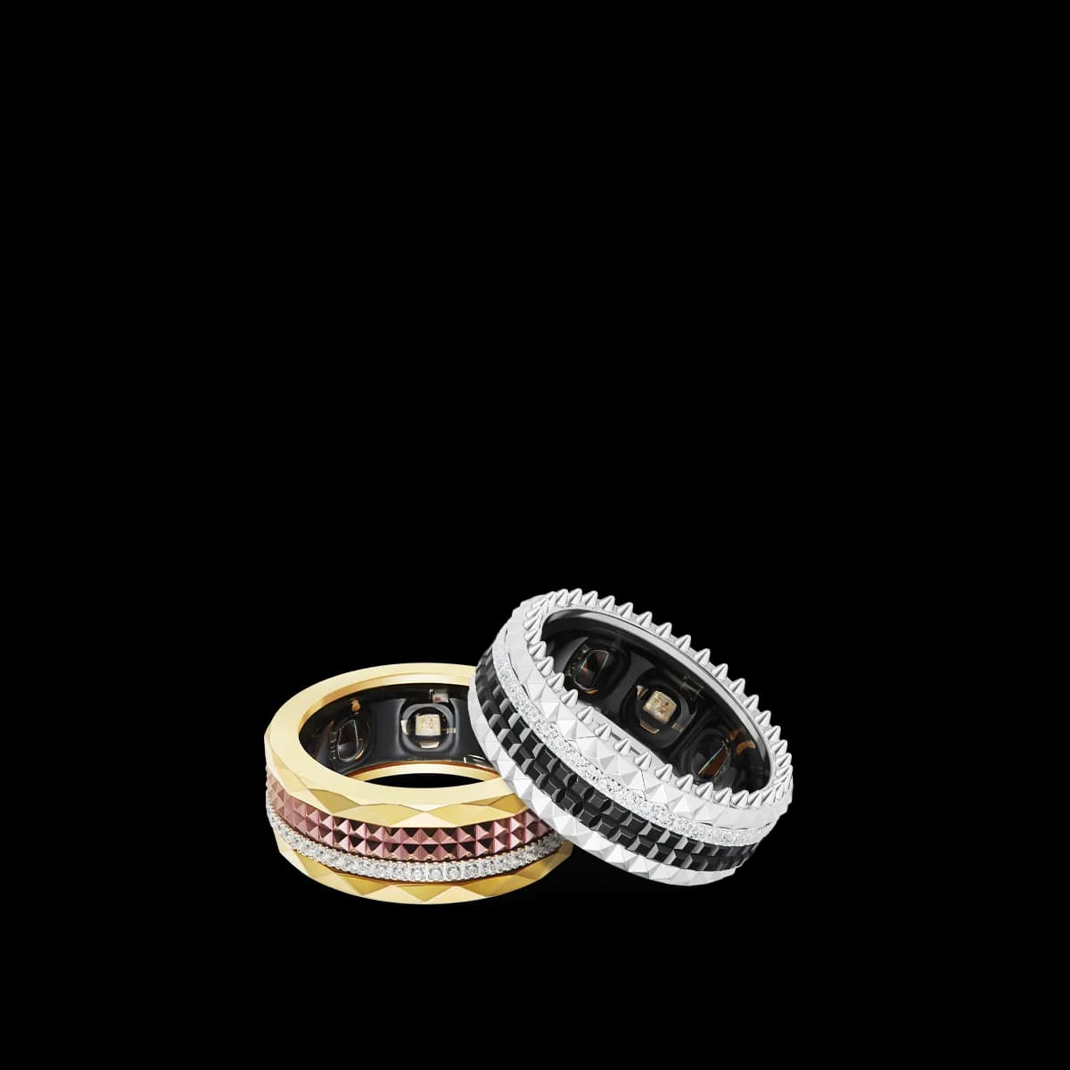 Vertu AI Diamond Ring – Duo Ring Set /  Набор Из Двух Колец