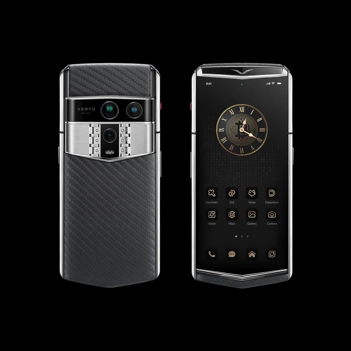 Agent Q Carbon-Pattern Calfskin / Карбоновый узор (Кожа Теленка)