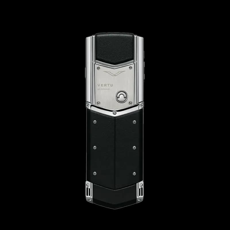 Signature V Stainless Steel Phone – Pure Silver Jade Black / Нефритовый Черный ( Нержавеющая Сталь )