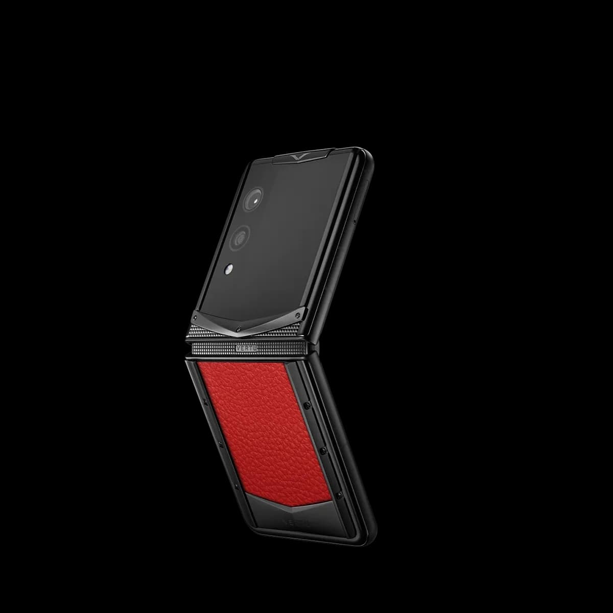 Vertu Quantum Flip Calfskin Series – Raspberry Red / Малиново-Красный (Кожа Теленка )