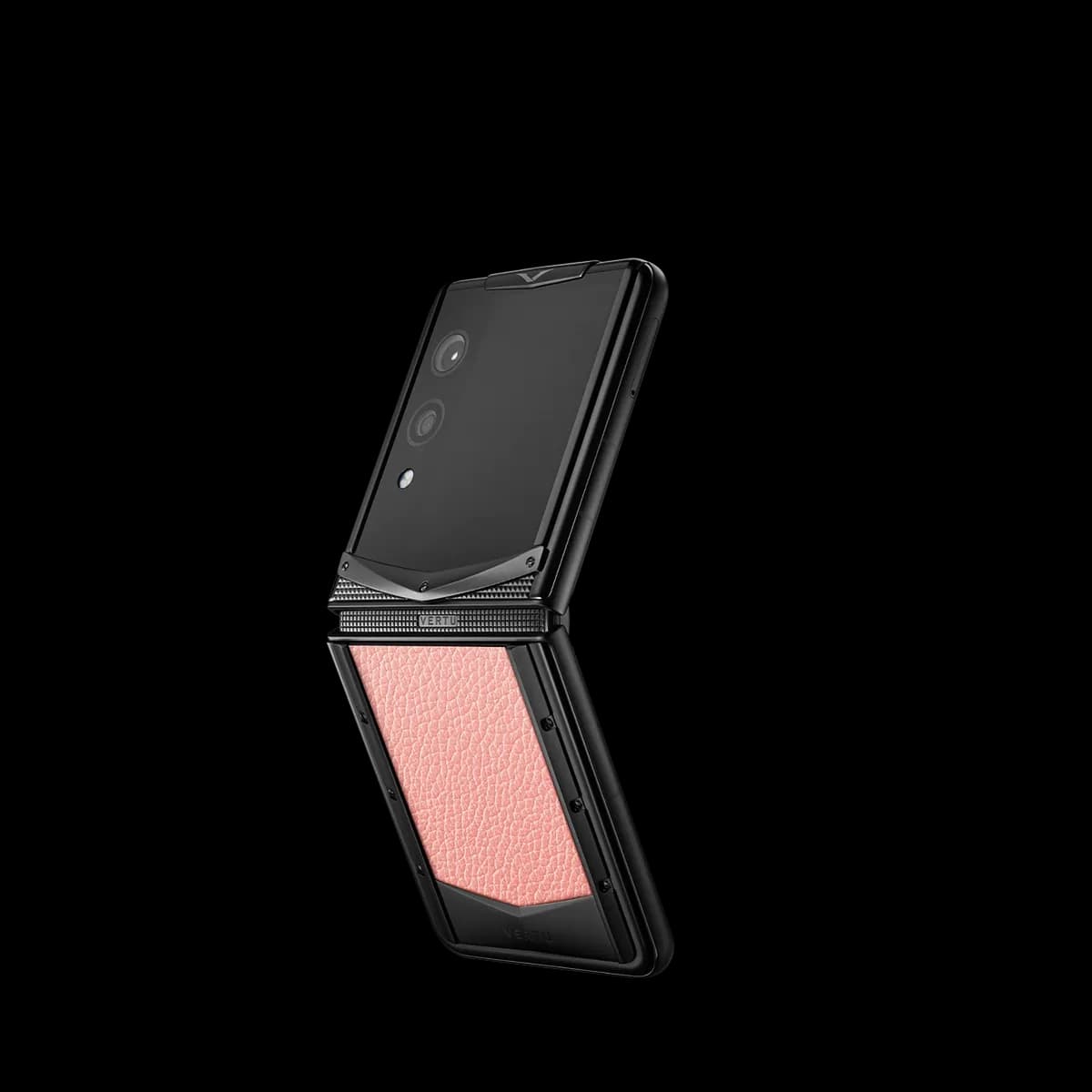 Vertu Quantum Flip Calfskin Series – Milkshake Pink / Розовый Милкшейк ( Кожа Теленка )