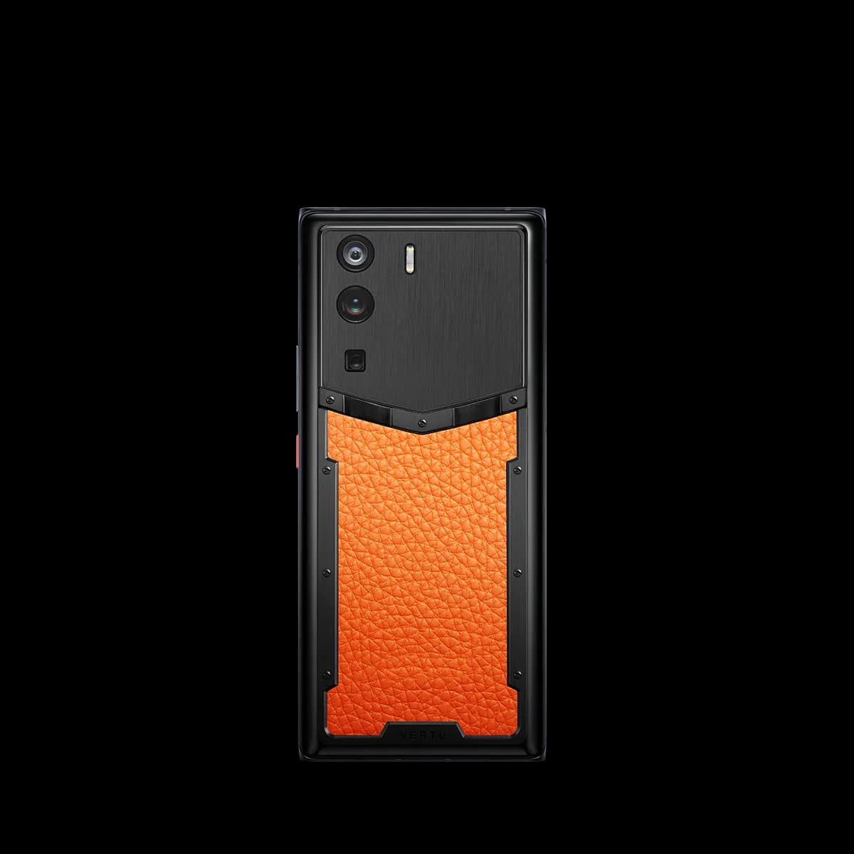 MetaVertu 1 Curve Screen Calfskin 5G Web3 Phone – Dawning Orange / Закатно Оранжевый (Кожа Теленка)