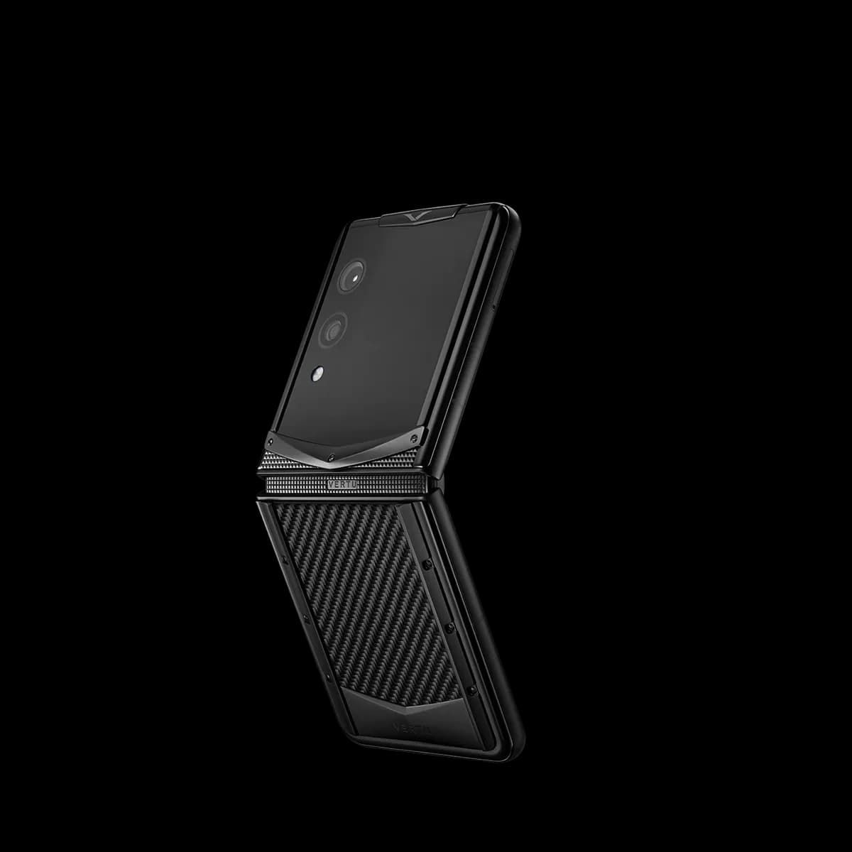 Vertu Quantum Flip Carbon Texture Series – Taffeta / Тафта ( Карбон )