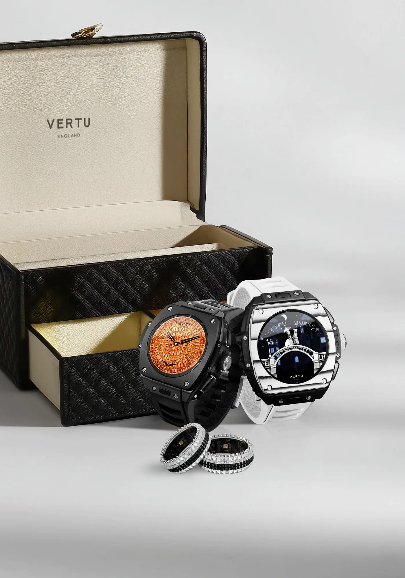 Vertu Grand Watch Timepiece Collection – Dual Elegance Gift Set / Набор Двойная Элегантность Часы и Кольца
